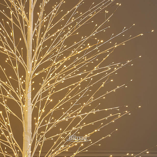 Светодиодное дерево Edinburgh 240 см, 1152 теплых белых LED ламп с мерцанием, IP44 Winter Deco