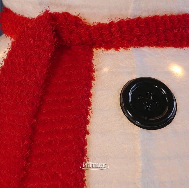 Светодиодная фигура Снеговик - Пожелание Счастья 180*70 см, 200 теплых белых LED ламп, IP44 Winter Deco