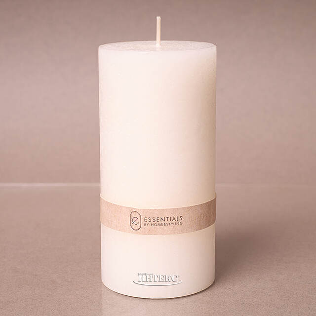 Декоративная свеча Рикардо 14*7 см белая Koopman