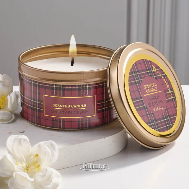 Ароматическая свеча Cherry Blossom 5 см Koopman