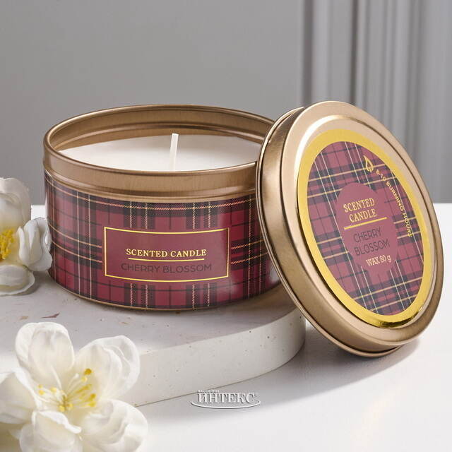 Ароматическая свеча Cherry Blossom 5 см Koopman