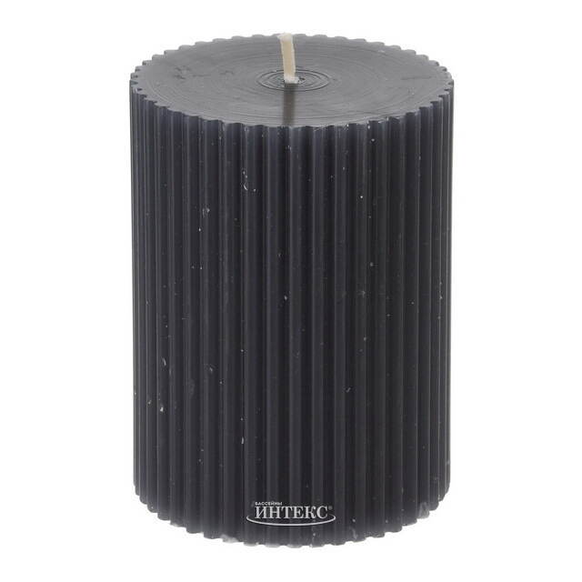 Декоративная свеча Эстри 8*6 см черная Koopman