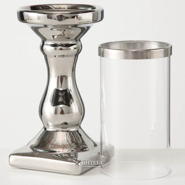 Декоративный подсвечник на одну свечу Никея 31 см Boltze (Больтце)