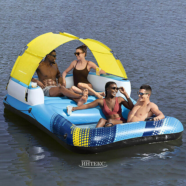 Надувной остров с навесом Summer Oasis 305*186 см Bestway