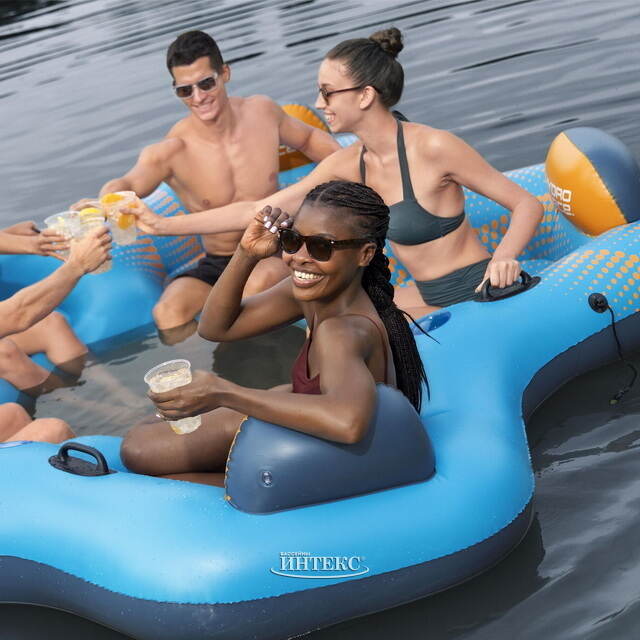 Надувной матрас-остров Day Drifter 279*269 см Bestway