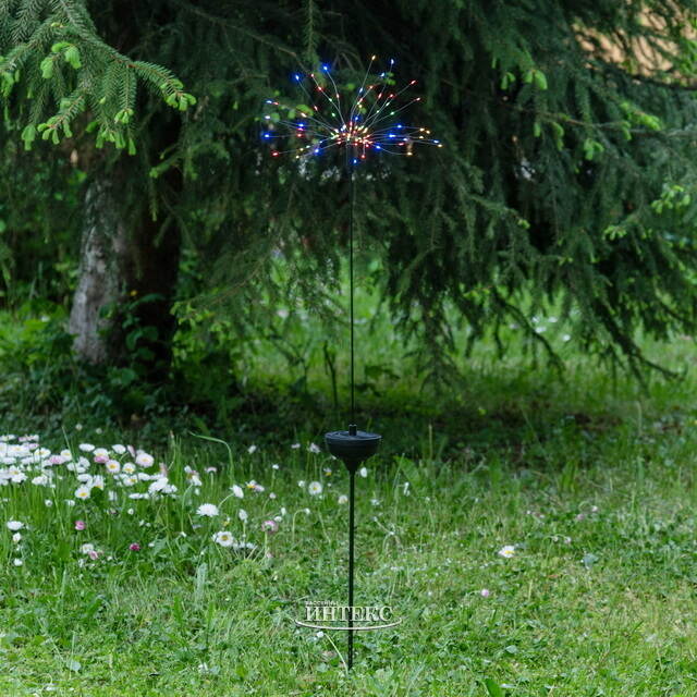 Садовый светильник на солнечной батарее Solar Glory Firework 100*26 см, 90 разноцветных LED ламп, IP44 Star Trading