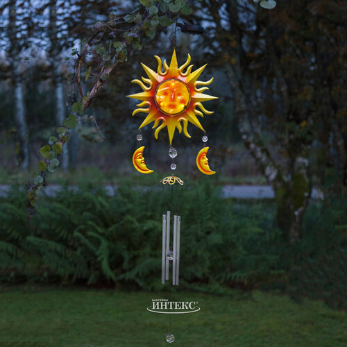 Декоративный садовый светильник Музыка ветра на солнечной батарее 95 см, IP44 Star Trading