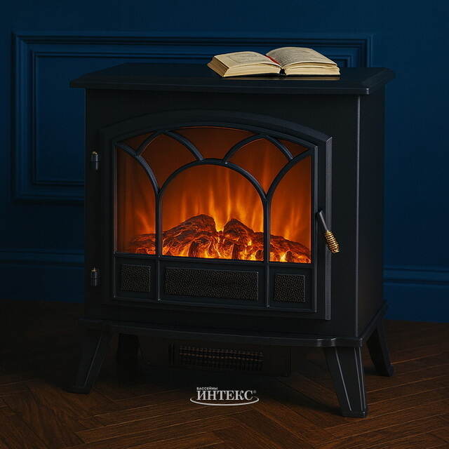 Декоративный камин с обогревом Hampton 67*64 см, диммер Kaemingk