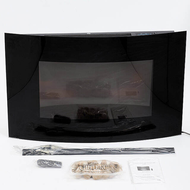 Настенный камин с обогревом Флемингтон 89*56 см, пульт управления, диммер Kaemingk