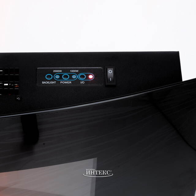 Настенный камин с обогревом Флемингтон 89*56 см, пульт управления, диммер Kaemingk