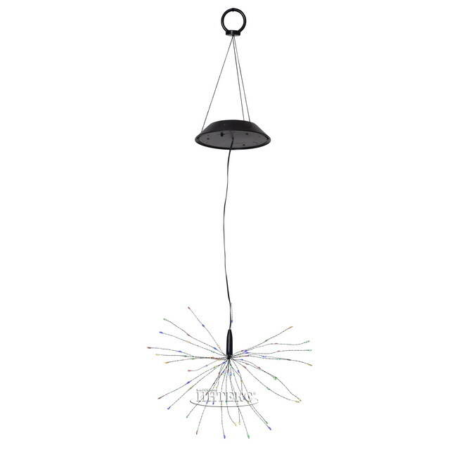 Подвесной садовый светильник Solar Glory Firework 50*26 см, 90 разноцветных LED ламп, на солнечной батарее, IP44 Star Trading (Стар Трэйдинг)
