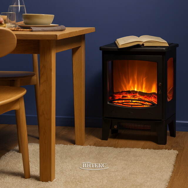 Электрический камин с обогревом Brentwood 55*39 см, диммер Kaemingk