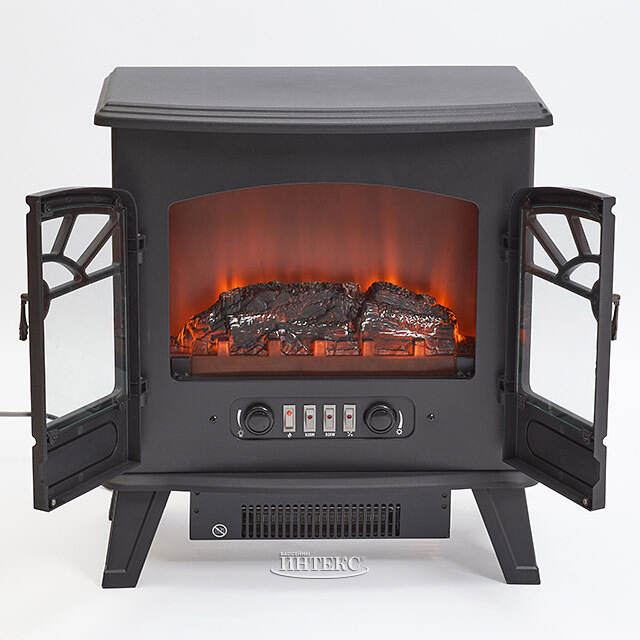 Электрический камин с обогревом Windbrook 56*51 см, диммер Kaemingk