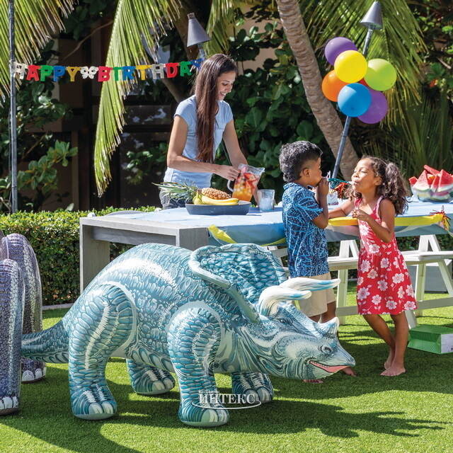 Надувная игрушка Трицератопс 178*79*71 см INTEX