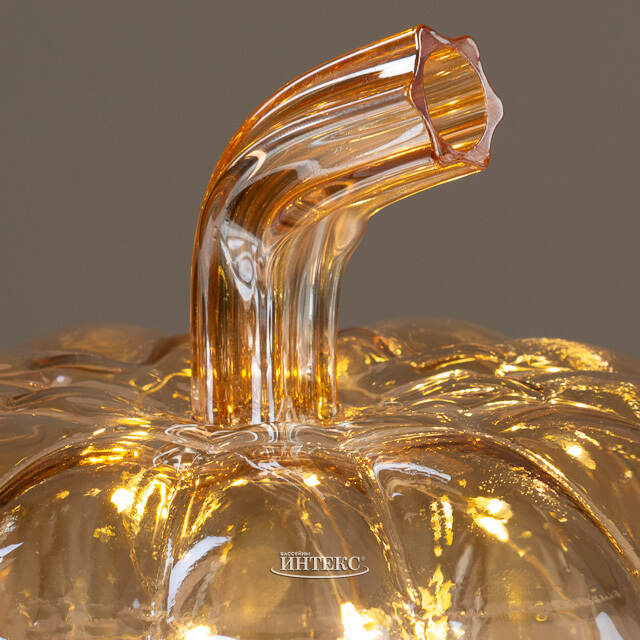 Декоративный светильник Тыква Cinderella 16 см, на батарейках, IP20 Kaemingk