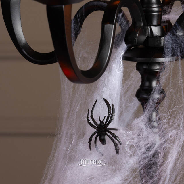 Канделябр на 5 свечей Порта-Салво 40 см черный Boltze