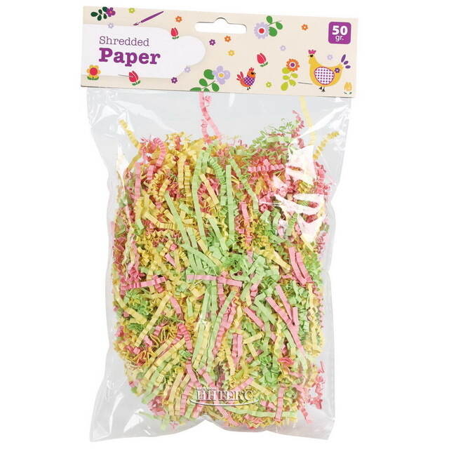 Декоративный наполнитель Папье розовый микс, 50 г Koopman