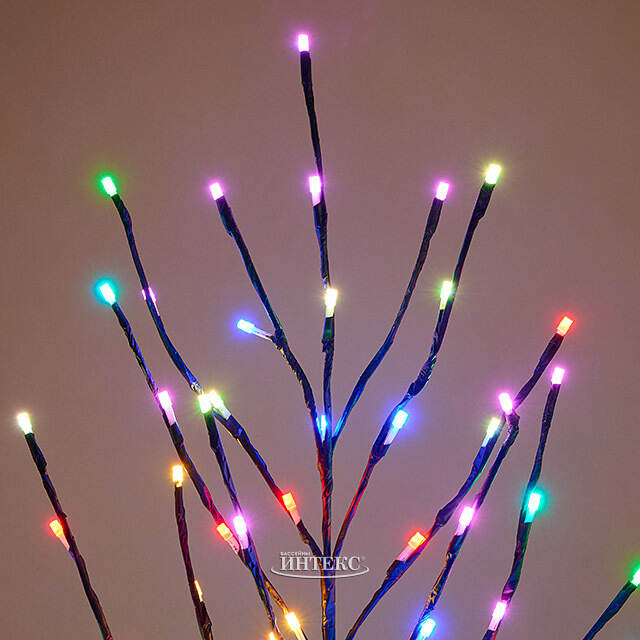 Светодиодное дерево Фейерик 150 см, 150 разноцветных RGB LED ламп, контроллер, IP44 Kaemingk (Кейминг)