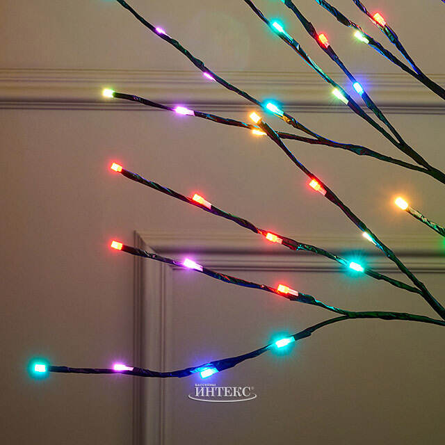 Светодиодное дерево Фейерик 150 см, 150 разноцветных RGB LED ламп, контроллер, IP44 Kaemingk (Кейминг)
