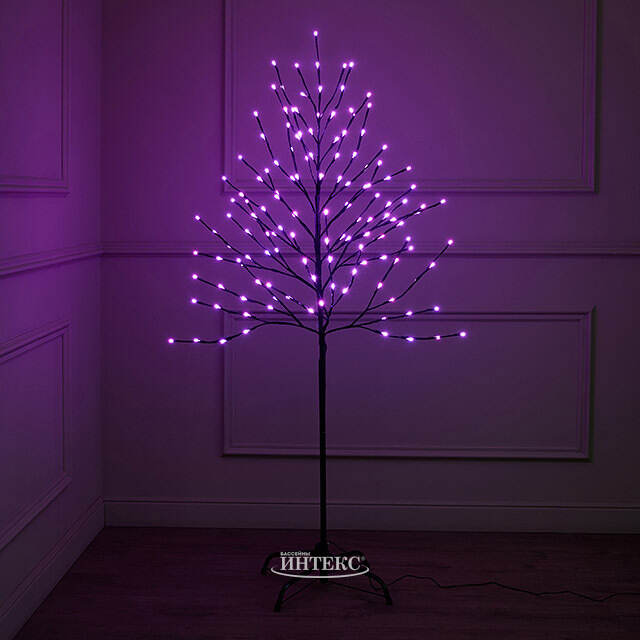 Светодиодное дерево Фейерик 150 см, 150 разноцветных RGB LED ламп, контроллер, IP44 Kaemingk (Кейминг)