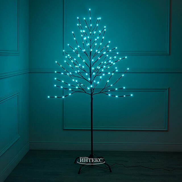Светодиодное дерево Фейерик 150 см, 150 разноцветных RGB LED ламп, контроллер, IP44 Kaemingk (Кейминг)