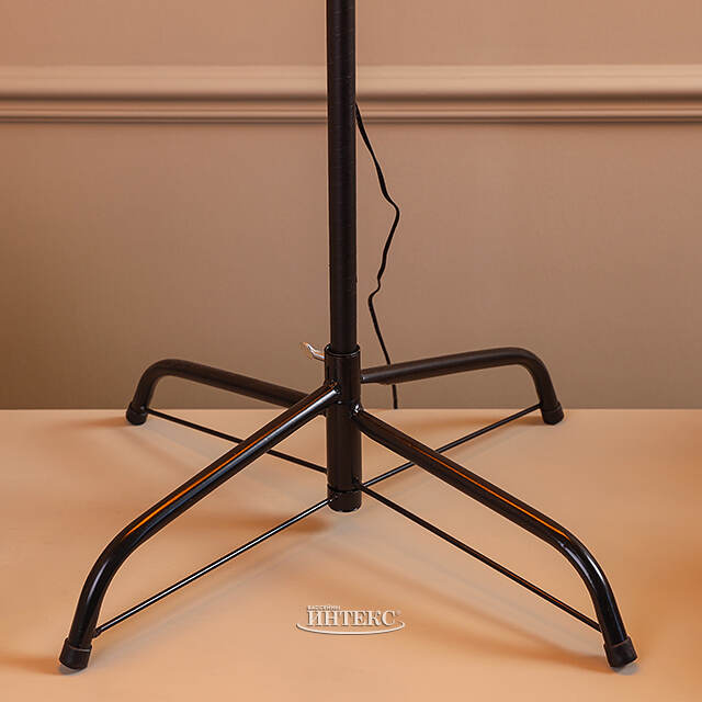 Светодиодное дерево Lausanne Black 108 см, 230 экстра теплых белых LED ламп с мерцанием, IP44 Kaemingk