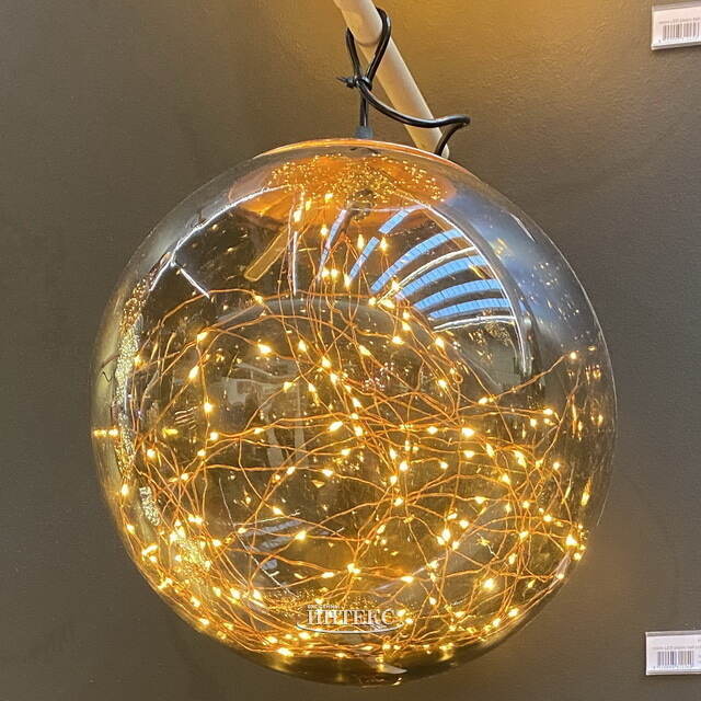 Подвесной светильник-шар Moon Galaxy 30 см, 140 микро LED ламп, IP44 Kaemingk