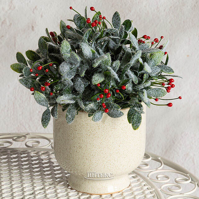 Искусственное растение в горшке Frost Garden 26 см Summer Deco