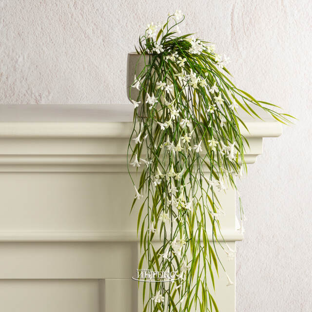 Подвесной искусственный цветок Pateley Bridge 69 см, белый Summer Deco