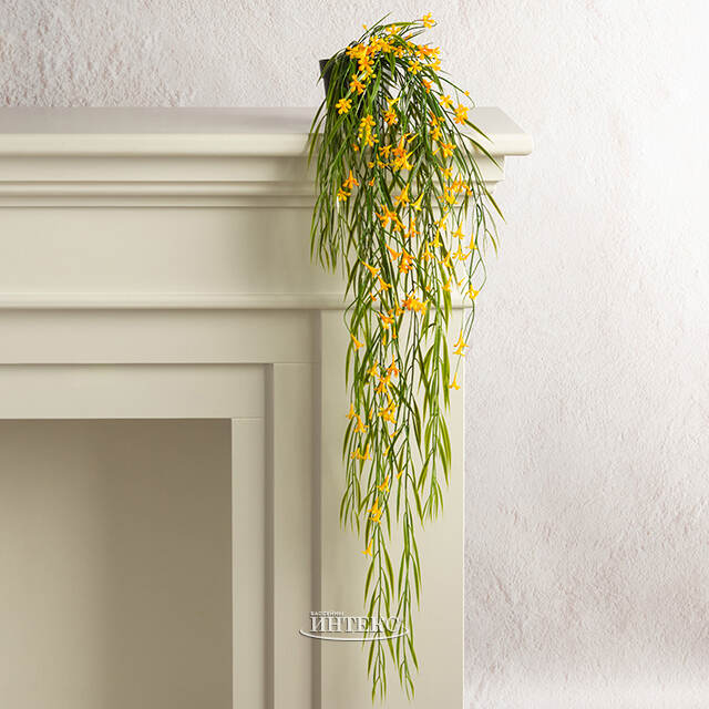 Подвесной искусственный цветок Pateley Bridge 69 см, желтый Summer Deco
