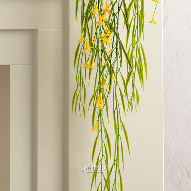 Подвесной искусственный цветок Pateley Bridge 69 см, желтый Summer Deco