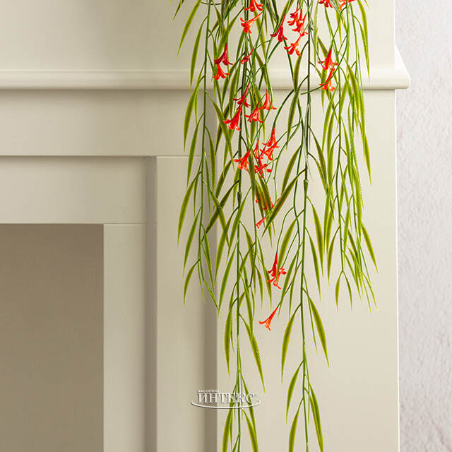 Подвесной искусственный цветок Патели-Бридж 69 см, красный Summer Deco
