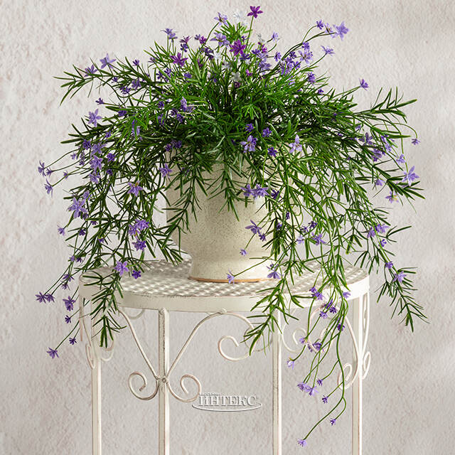 Подвесной искусственный цветок Midleton Stone 43 см, фиолетовый Summer Deco