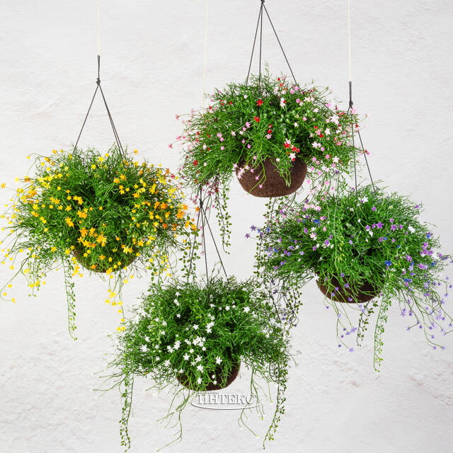 Искусственный цветок в кашпо Matera - Цветочный Коктейль 43 см Summer Deco
