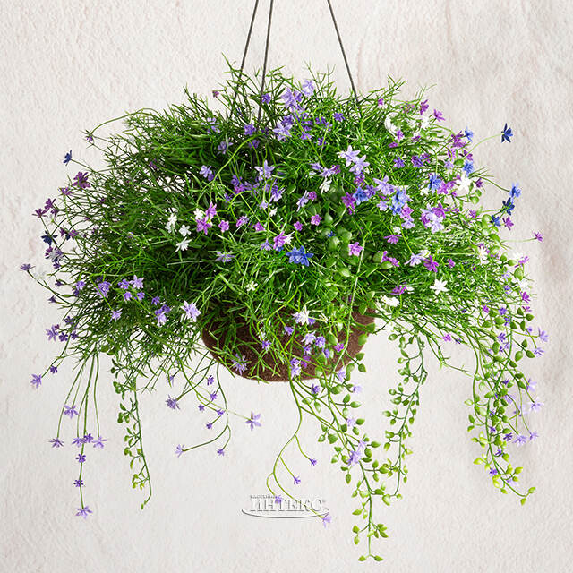 Искусственный цветок в кашпо Matera - Нежный Сонет 43 см Summer Deco