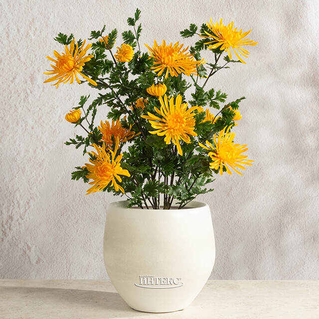 Искусственный цветок в горшке Хризантема Mentana 60 см Summer Deco