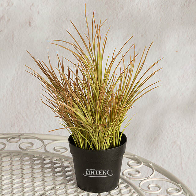 Искусственное растение в горшке Акорус - Braunton 26 см Summer Deco
