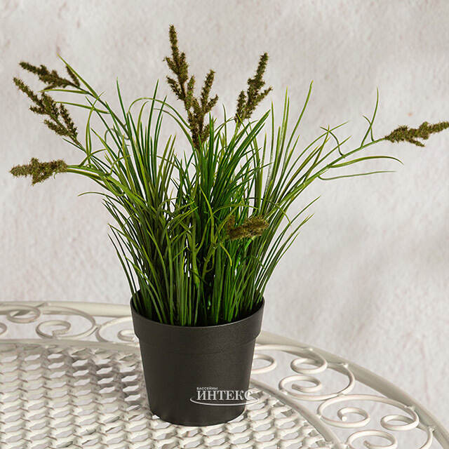 Искусственное растение в горшке Пеннисетум - Monte Grimano 32 см Summer Deco