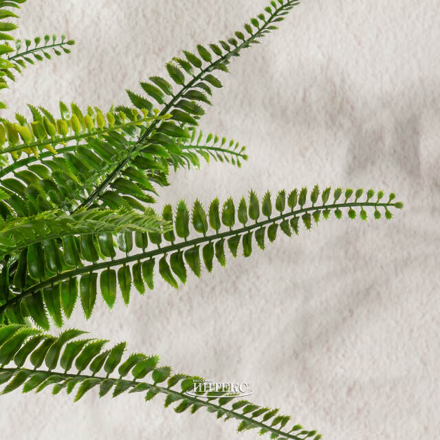 Искусственный цветок в горшке Папоротник - Малмсбери 43 см Summer Deco