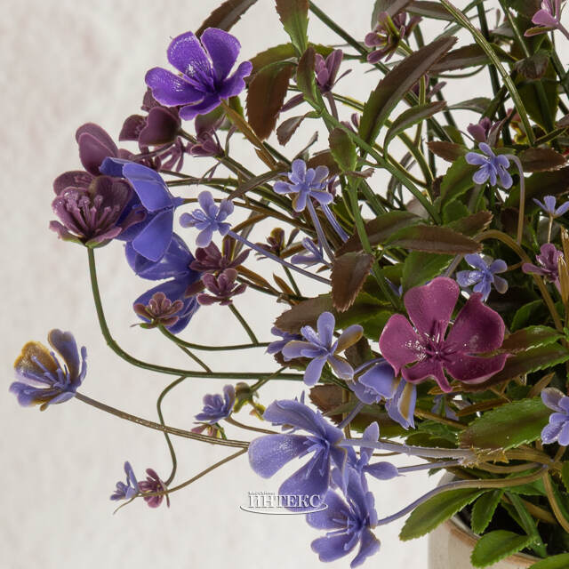 Искусственный цветок в горшке Tramonti - Цветочное Утро 24 см Summer Deco