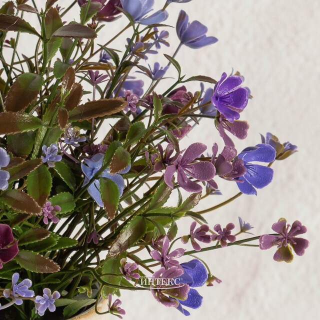 Искусственный цветок в горшке Tramonti - Цветочное Утро 24 см Summer Deco