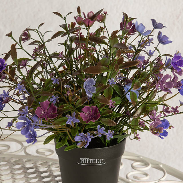 Искусственный цветок в горшке Tramonti - Цветочное Утро 24 см Summer Deco