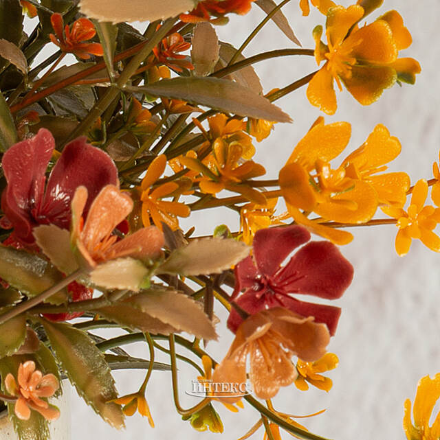 Искусственный цветок в горшке Tramonti - Тайный Сад 24 см Summer Deco