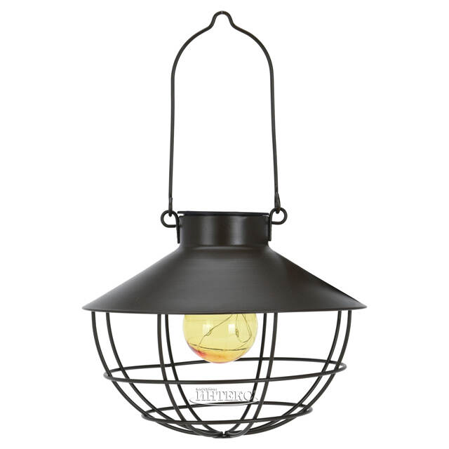 Подвесной светильник на солнечной батарее Solar Alton 22 см, IP44, коричневый Koopman