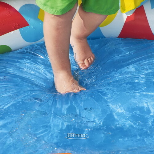 Надувной бассейн для малышей с сортером Kiddie Dream 120*117 см Bestway