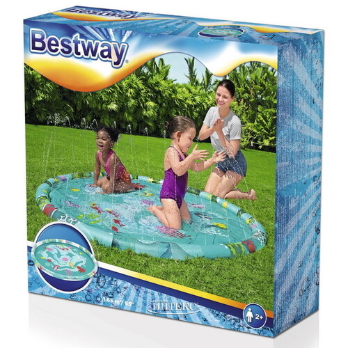 Детский бассейн с надувным дном Ocean Fun 165 см Bestway