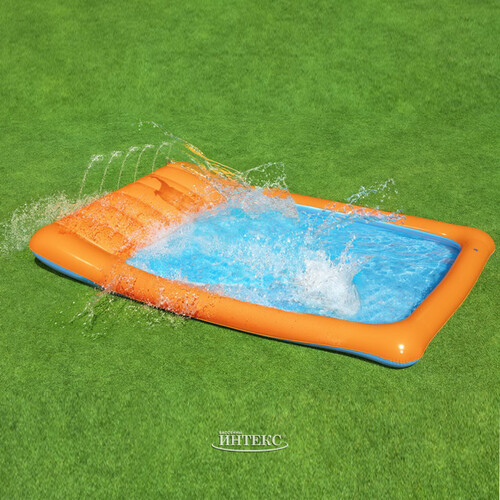 Игровой бассейн с горкой и фонтаном Splash Summer 341*213*38 см, клапан Bestway