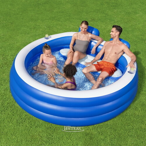 Надувной бассейн Семейный - Splash Paradise 231*219 см, клапан Bestway