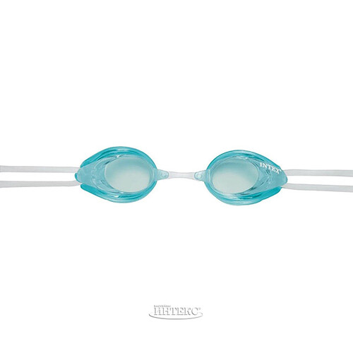 Очки для плавания Sport Relay голубые, 8+ INTEX