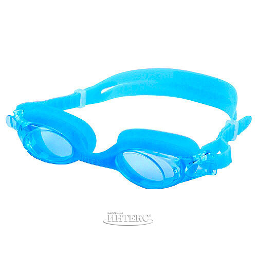 Очки для плавания Pro Team голубые, 3-8 лет INTEX